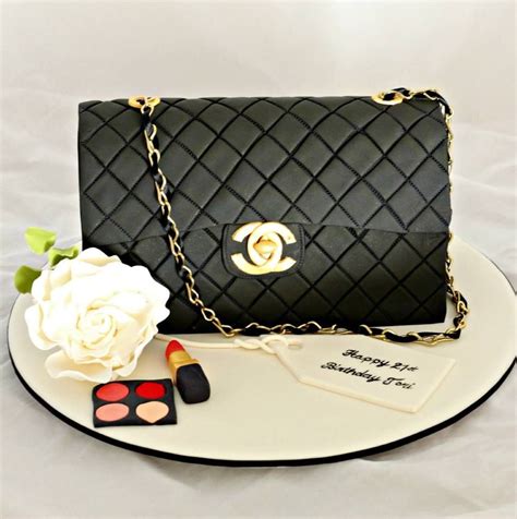 coco chanel purse cake